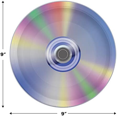 Beistle 90s Cd Plates Pack of 2
