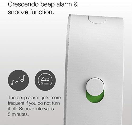 Braun Classic Analogue Alarm Clock with Snooze and Continuous Backlight