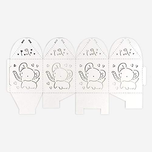 Kslong Baby Shower Favor Boxes 50Pcs