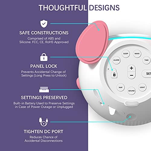 OK to Wake Clock for Kids with Night Light and Sound
