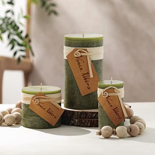 Sullivans Vance Kitira Set of 3 Pillar Candles