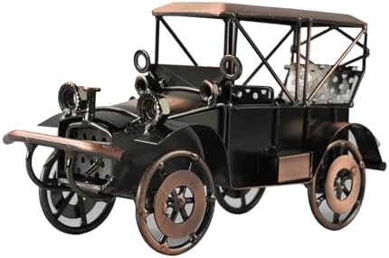 DinQ Bronze Retro Car Model Home Decor Collectible