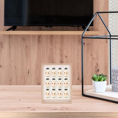 ABOOFAN Rustic Photo Frame Shadow Box Display Stand