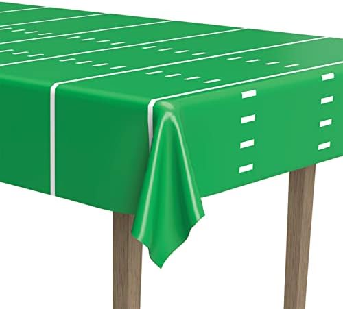 Beistle Football Table Covers 54 x 108 2 Pieces