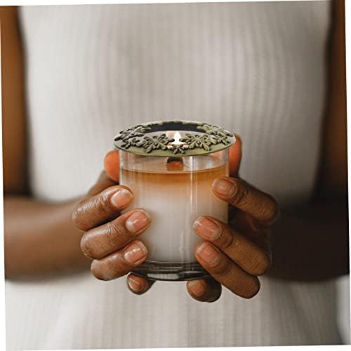 Generic Christmas Candle Jar Lid with Snowflake Design