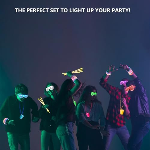 BOGAZNET Light Up Party Favors Set 160pcs