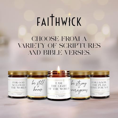 I Am The Light of The World John 812 Jar Candle
