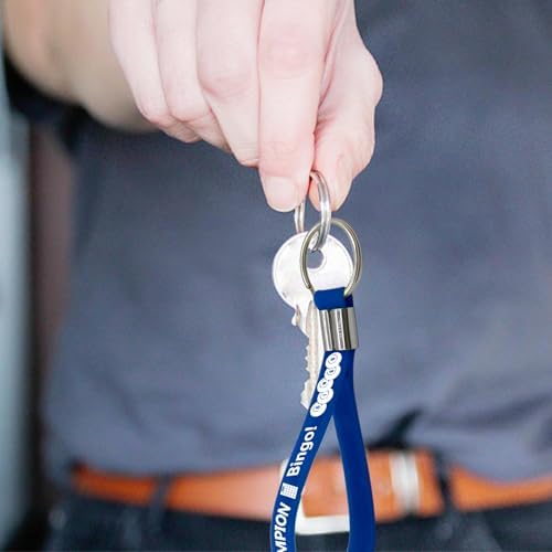 24 Piece Bingo Party Silicone Keyrings - Fun Keychain Packs for Events