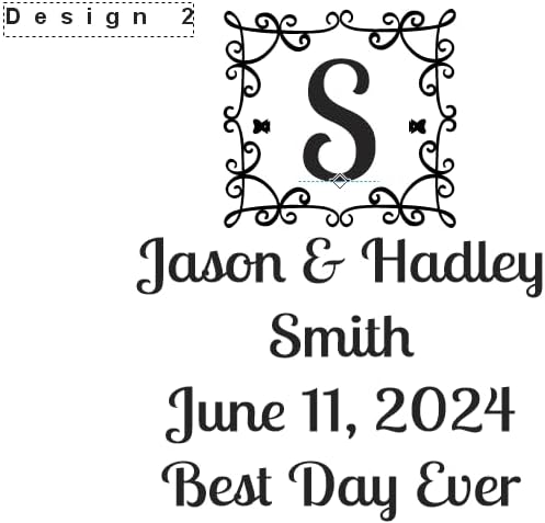 Personalized Wedding Sand Ceremony Set with Cork