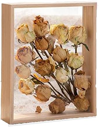 Wooden Dried Flower Photo Frame 8x10 Shadowbox Display