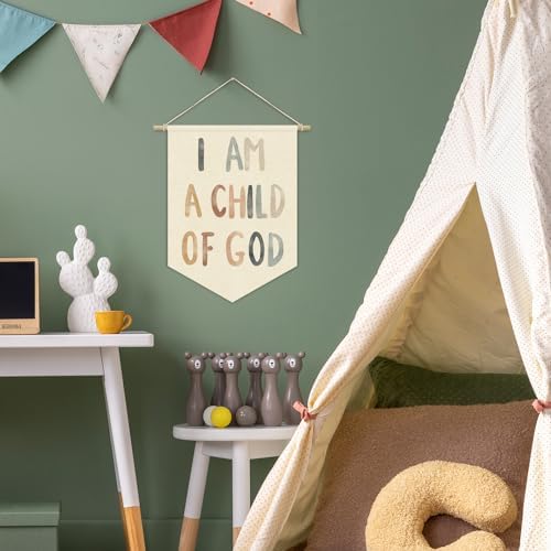 Boho Classroom Decor I Am A Child Of God Banner