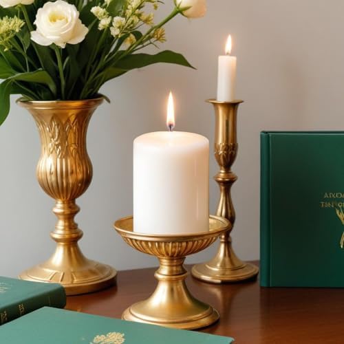 Seven Moons 275 x 4 Dripless Pillar Candle Set of 6