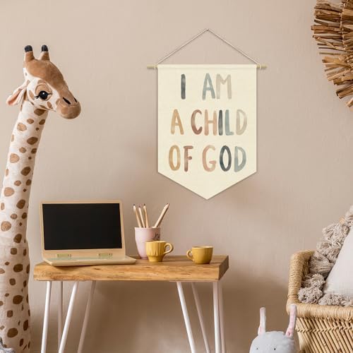 Boho Classroom Decor I Am A Child Of God Banner
