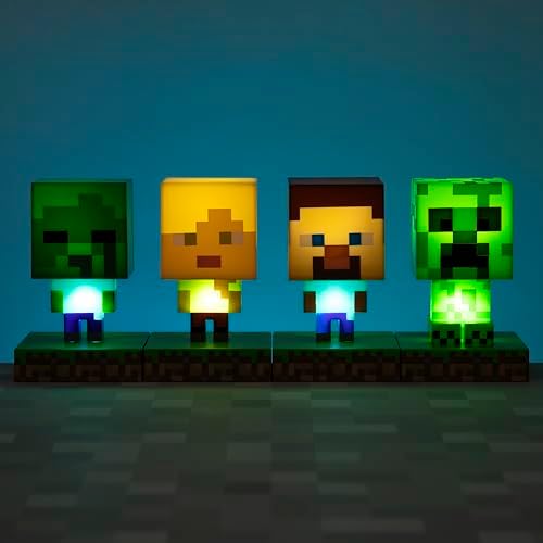 Paladone Minecraft Creeper Light 3D Lamp