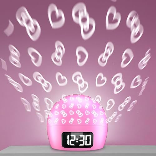 Hello Kitty Ambient Light Clock with Multi-Alarm