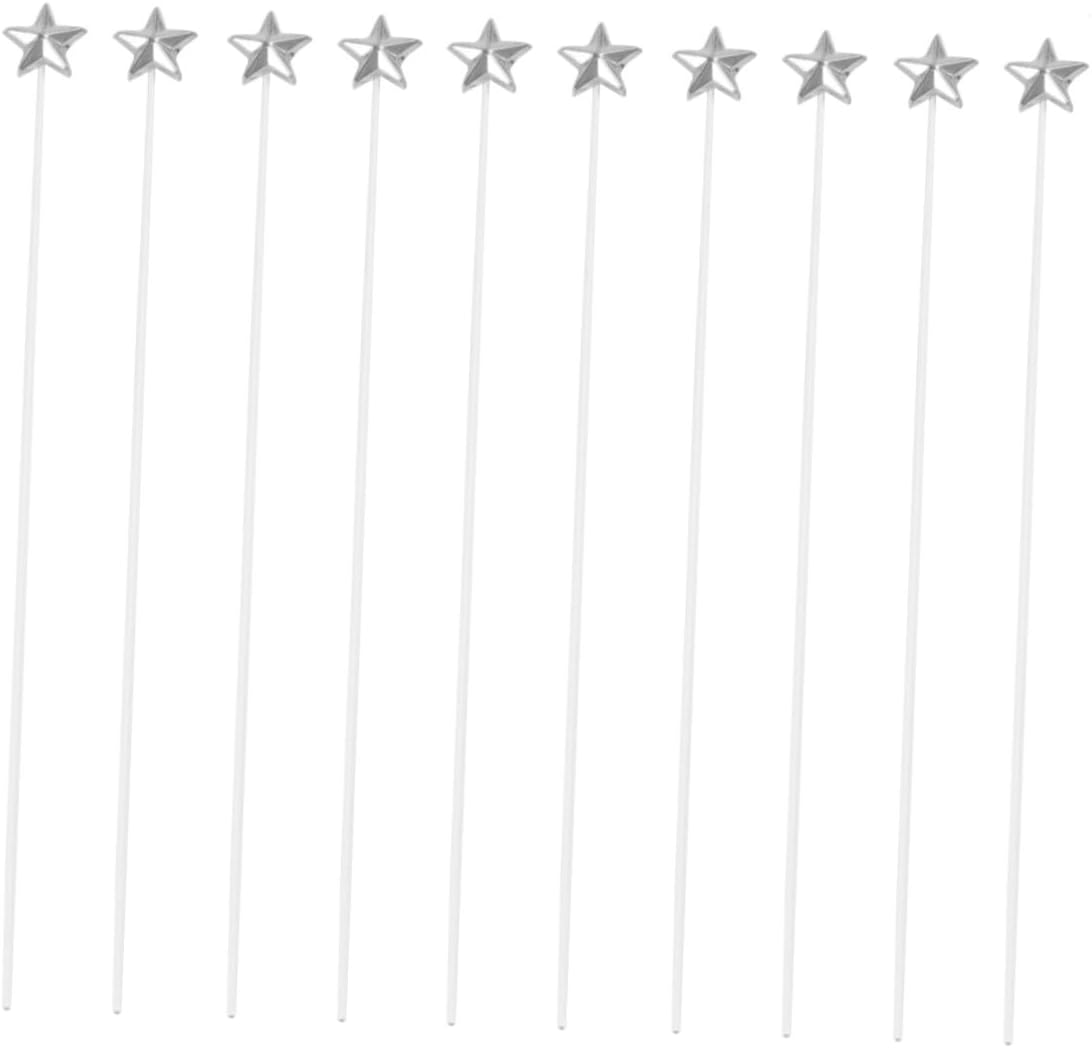 MERRYHAPY 50 Piece Star Cake Toppers for Birthday Baby Shower Wedding