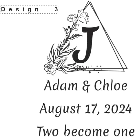 Personalized Wedding Sand Ceremony Set with Cork