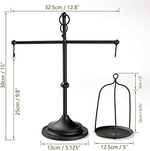 Farm Garden House Scale Candleholder Set