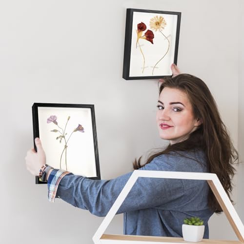 4 Pack 8x10 Shadow Box Frame with Adhesive Tape