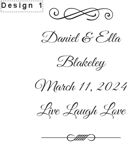 Personalized Wedding Sand Ceremony Set with Cork