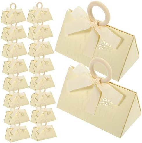 Anneome Elegant Wedding Candy Boxes 20 Pack Snack Boxes Bowknot Design