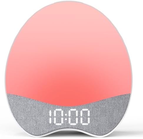 Welgo Kids Sleep Trainer Alarm Clock with Night Light