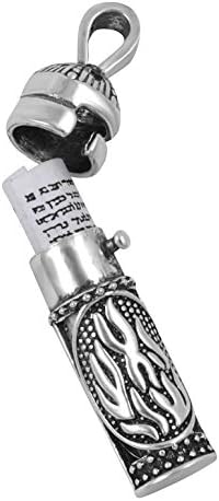 AJDesign Mezuzah Necklace 925 Sterling Silver