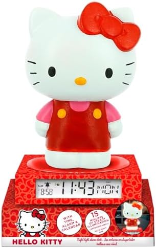 Hello Kitty Friends 3D Lamp with Alarm Clock and Date