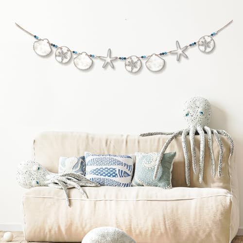 Vintage Starfish Seashell Beach Garland