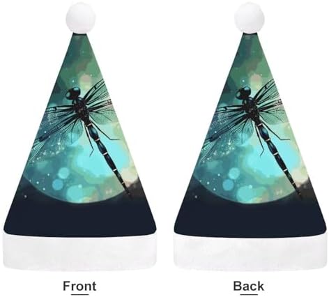 Santa Hat Galaxy Animal Dragonfly Christmas Headwear