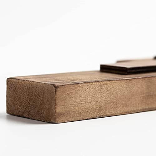 Wooden Wall Cross with Hook for Hanging or Table Use