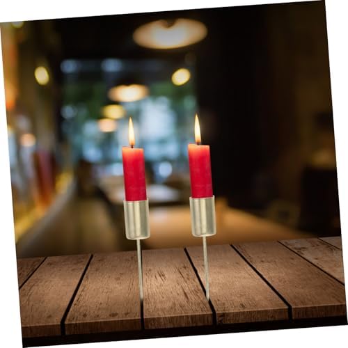 5pcs Candle Holder Christmas Tree Clip Decor Insert Set