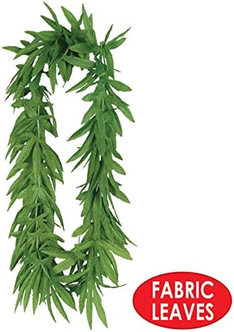 Beistle Tropical Fern Leaf Leis 6 Piece Set