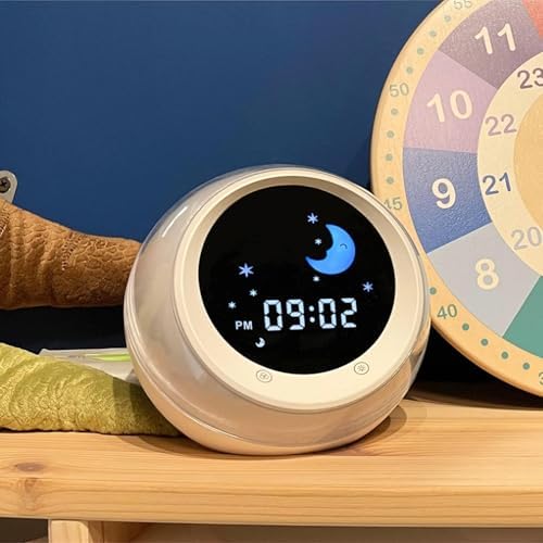 ICODE Sun Moon Rise Kids Alarm Clock