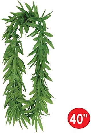 Beistle Tropical Fern Leaf Leis 6 Piece Set