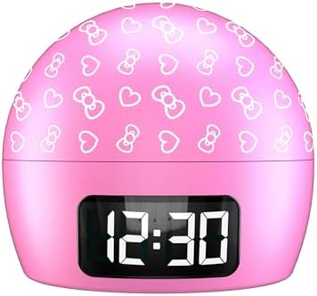 Hello Kitty Ambient Light Clock with Multi-Alarm