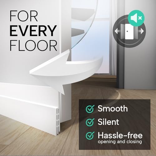 Vellure Door Draft Stopper - Energy Efficient Weather Stripping Seal