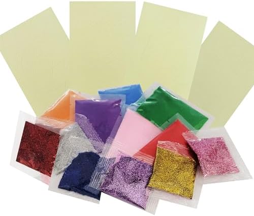 The Dreidel Company Hanukkah Glitter Art 3-Pack Decorations