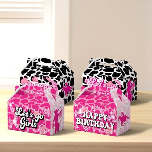 24Pcs Western Cowgirl Themed Favor Bags Party Supplies