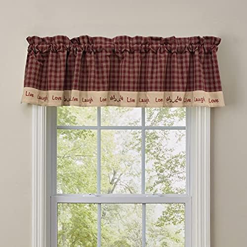 Park Designs Sturbridge Live Lined Valance 60x14