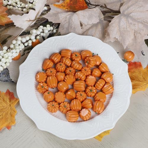 Winemana Mini Pumpkins Fall Decorations 80 Pack