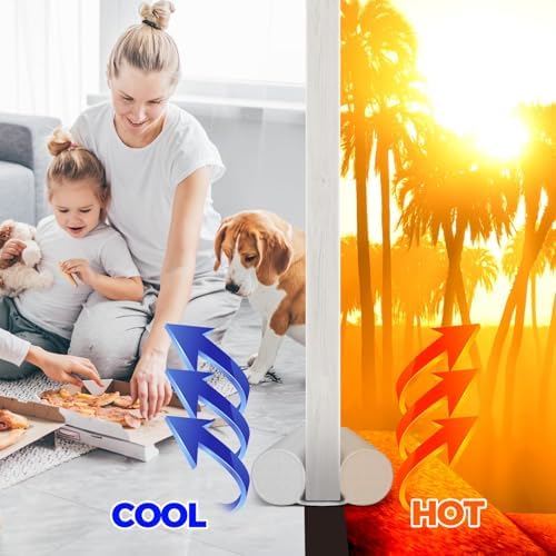 Holikme Adjustable Door Sweep Draft Stopper