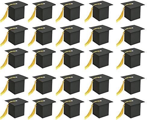 BinaryABC Graduation Candy Boxes Party Favors 15Pcs