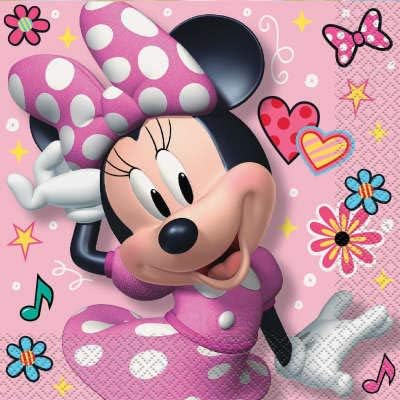 Minnie Mouse Birthday Party Supplies Pack for 16 Guests