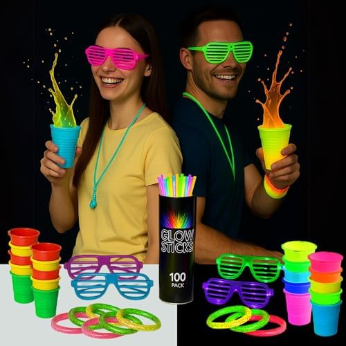 BOGAZNET Light Up Party Favors Set 160pcs