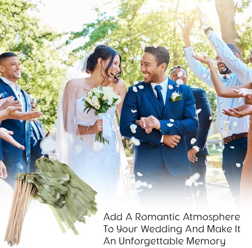 Baderke 103 Pcs Wedding Wands with Bells Set