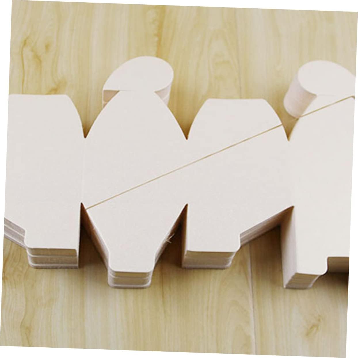 FRCOLOR 50pcs Heart Shaped Candy Boxes for Celebrations