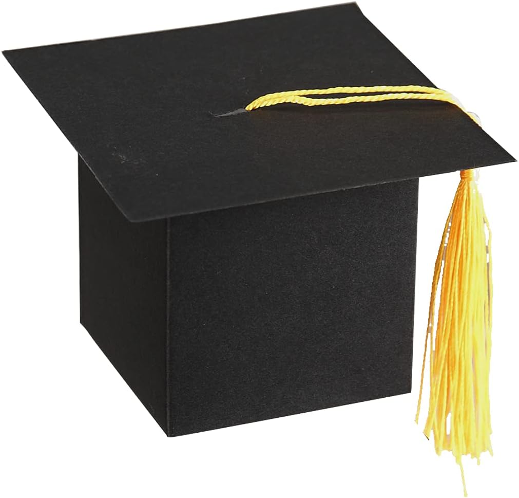 BinaryABC Graduation Candy Boxes Party Favors 15Pcs