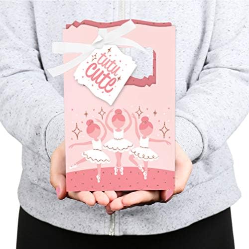 Big Dot of Happiness Tutu Ballerina Favor Boxes Set of 12