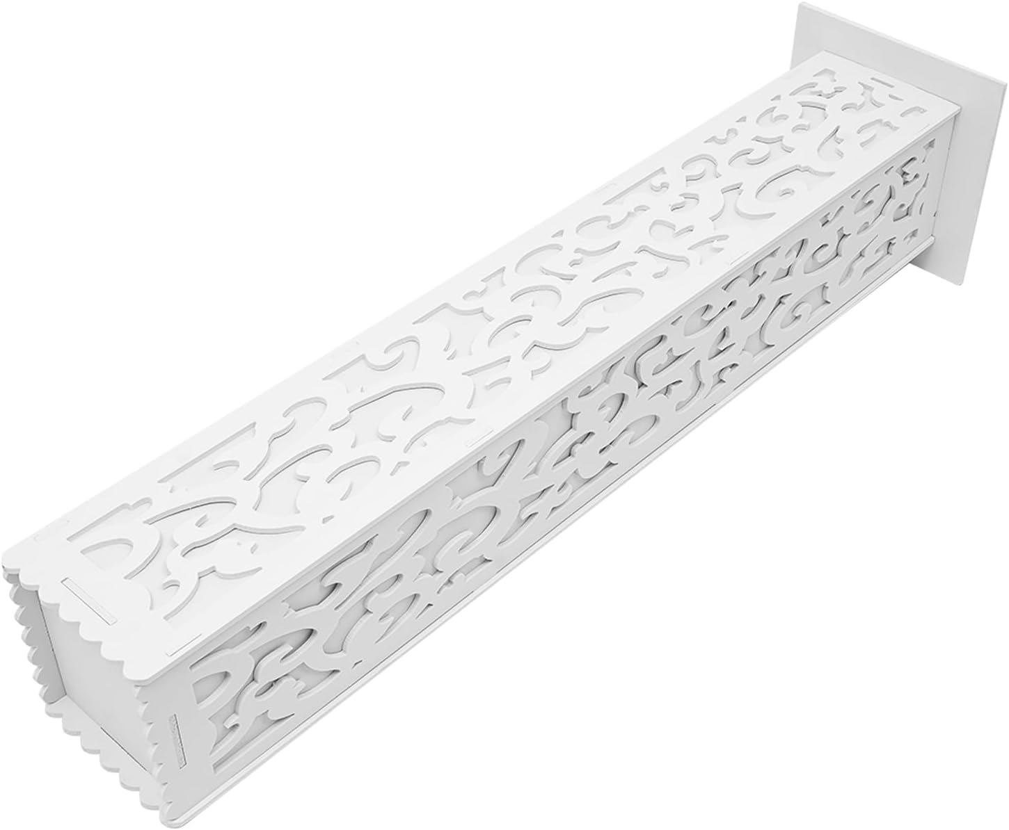 8PCS White Wedding Columns and Pillars with Engraved Roman Design